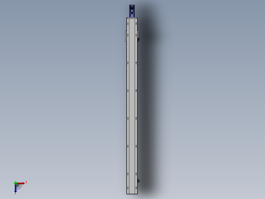 精密模组MY80S-T10-1050L-P10B-BC-C4俯视图