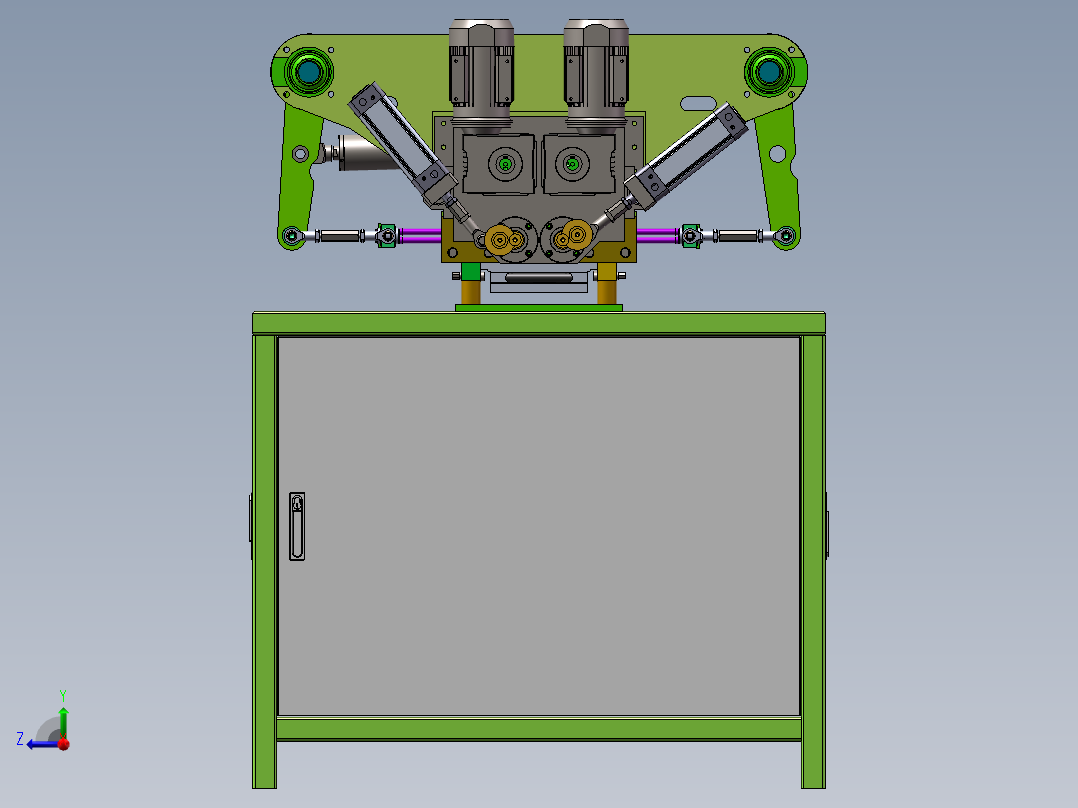制糖原料搅拌机sw18可编辑右视图