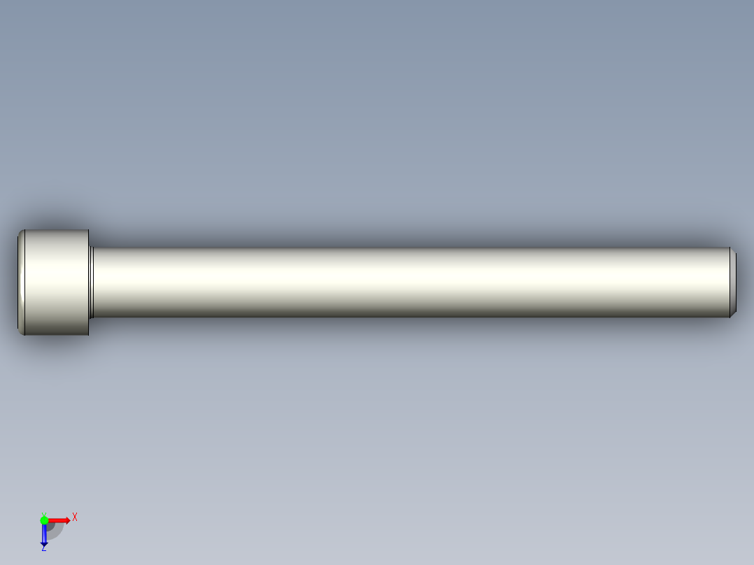 螺钉-DIN_912-M12x110.stp俯视图