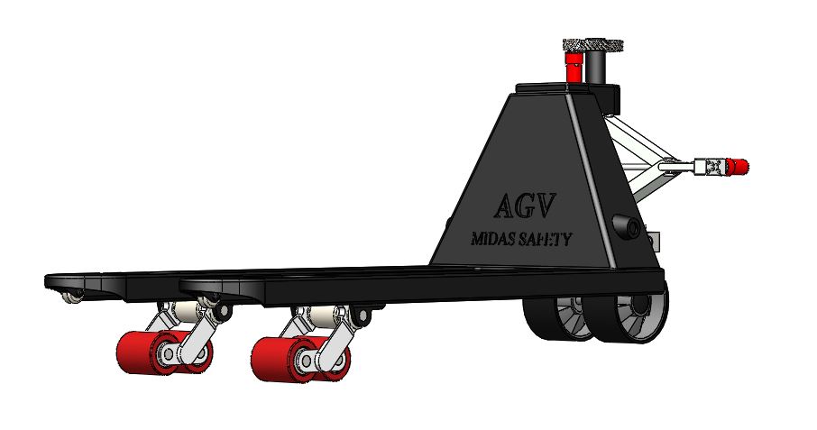 手动托盘升降机改装成AGV