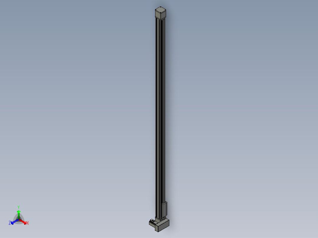 欧规系列-GB8-L96-S2600-BRD-P40-MS3正等轴测图