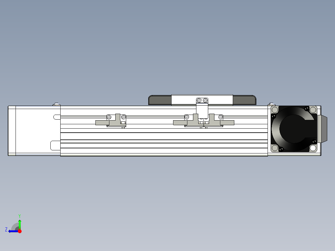 同步带滑台-欧规BC6-L120-S100-R-P40-D3右视图
