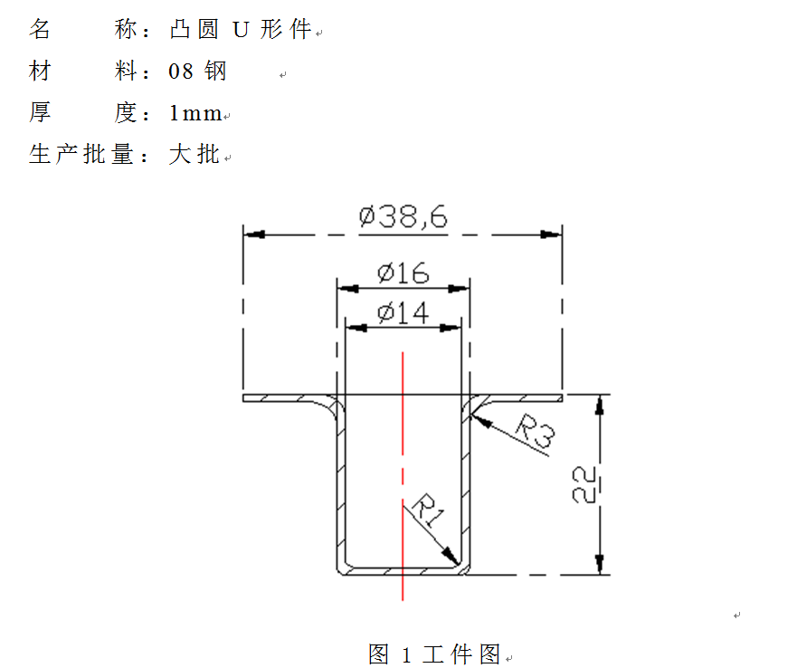 冲孔切边冲压成型工艺及模具设计【全套15张CAD图】