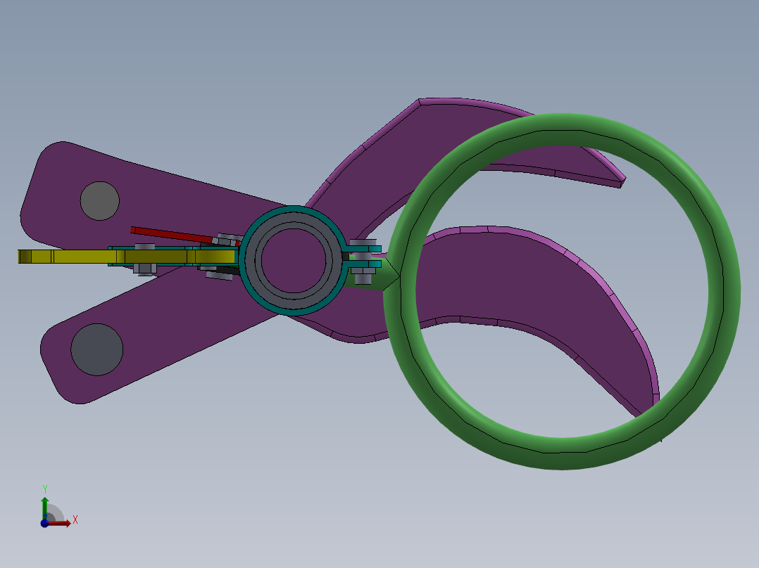 手持式水果采摘装置SW三维==464296==80前视图