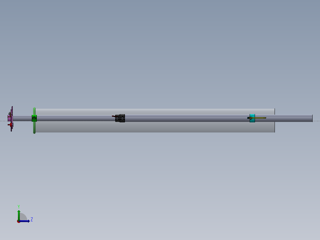 手持式水果采摘装置SW三维==464296==80左视图