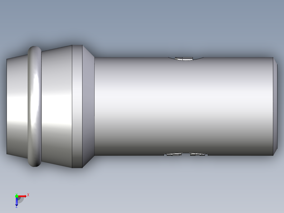 卡套式工业通用硬管接头EO_Schweisskegel_SKA14X2俯视图