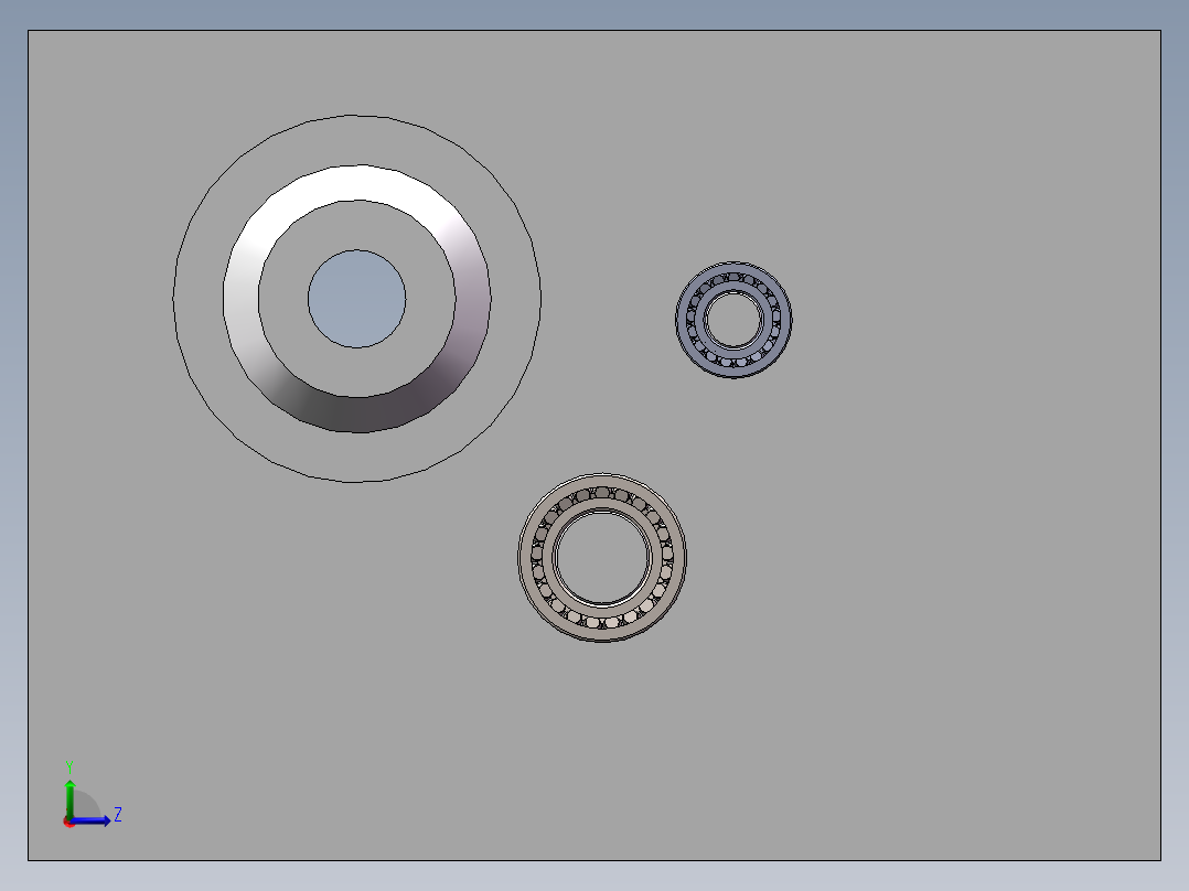 CA6140车床主轴箱模型图设计三维+二维+说明书==712519左视图
