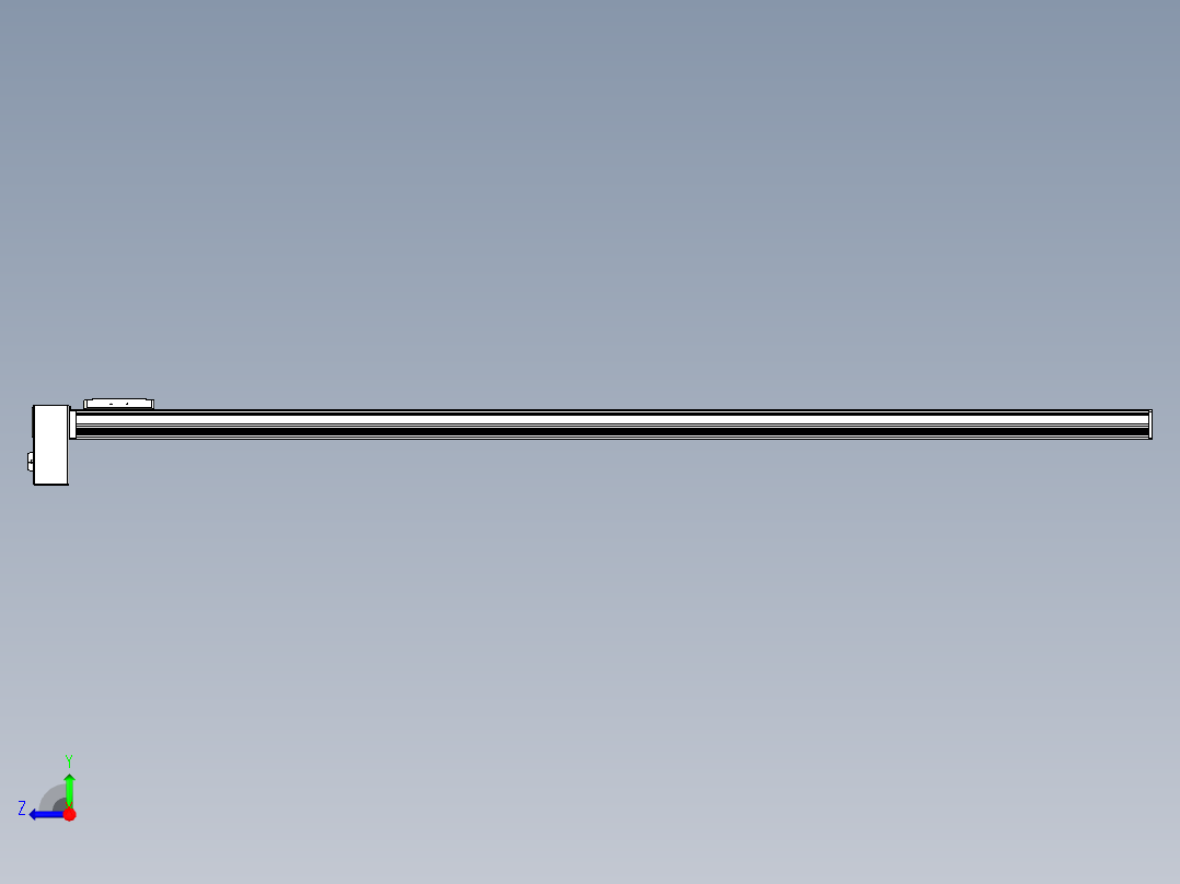 同步带全封闭直线模组TPA-HCB-105D-90-L1800-RP-C-P20-N3右视图