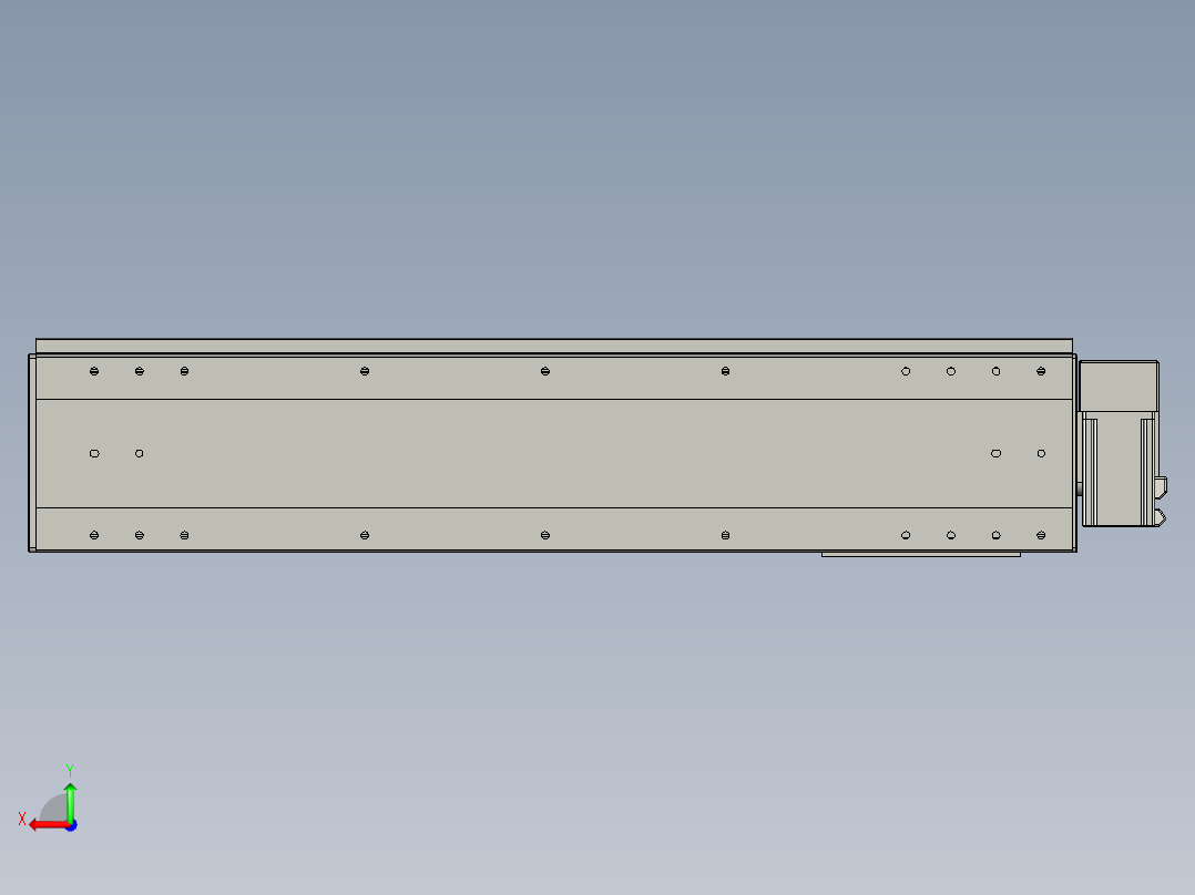 威洛博VBF22-S800-BRD后视图