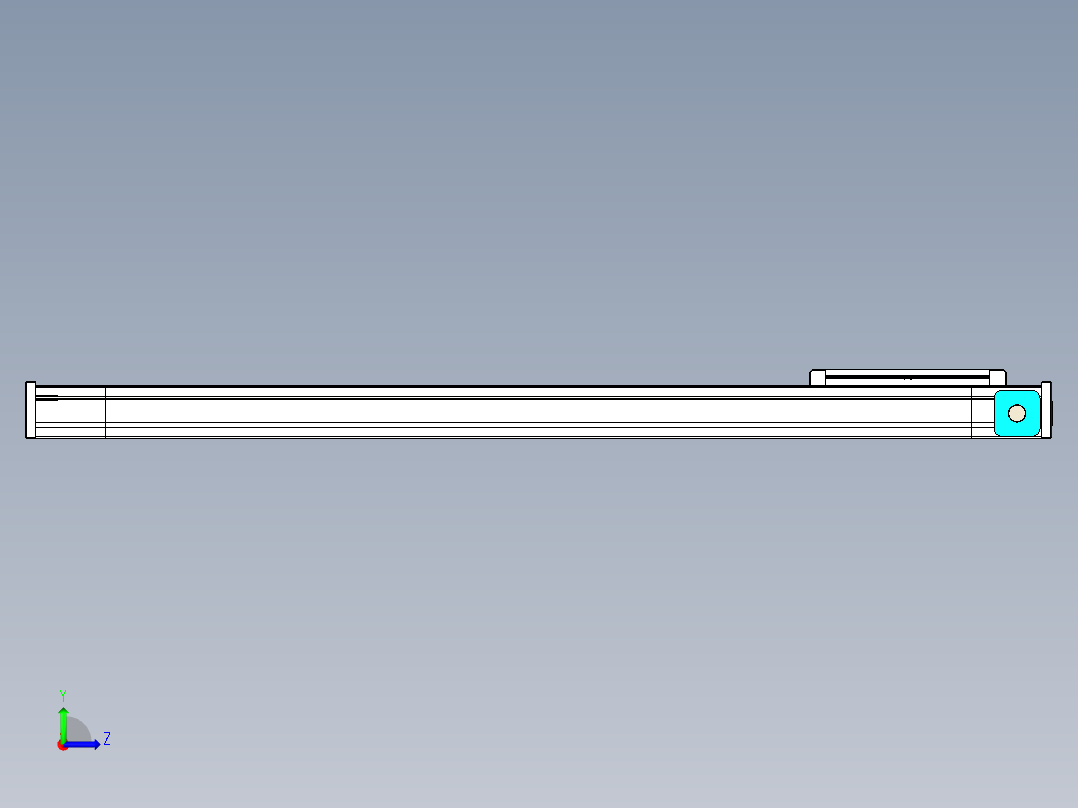 欧规系列-LB6-L130-C-S900-BL-P40-D3左视图