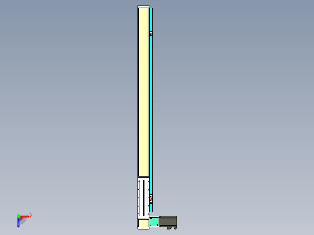 欧规系列-LB6-L130-C-S900-BL-P40-D3俯视图