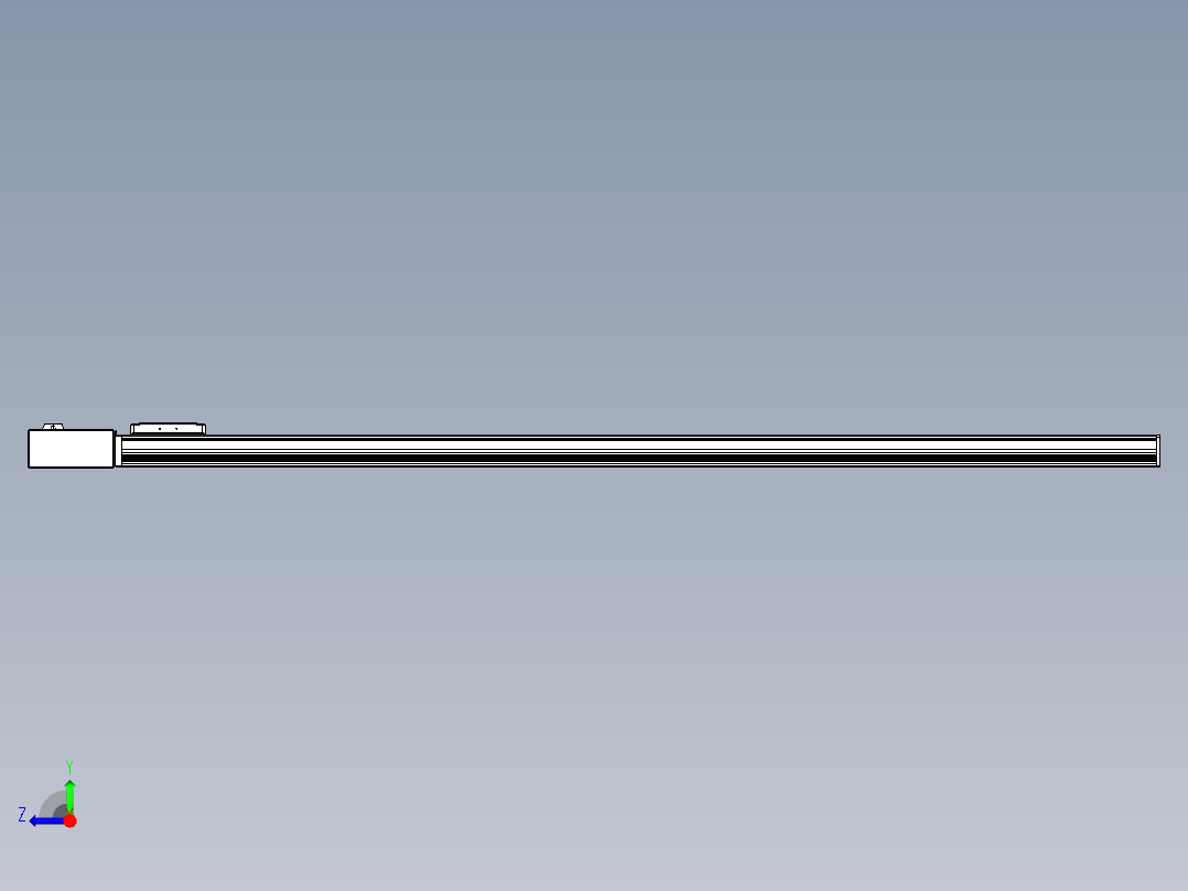 同步带全封闭直线模组TPA-HCB-105D-90-L1600-MR-C-P20-N3右视图