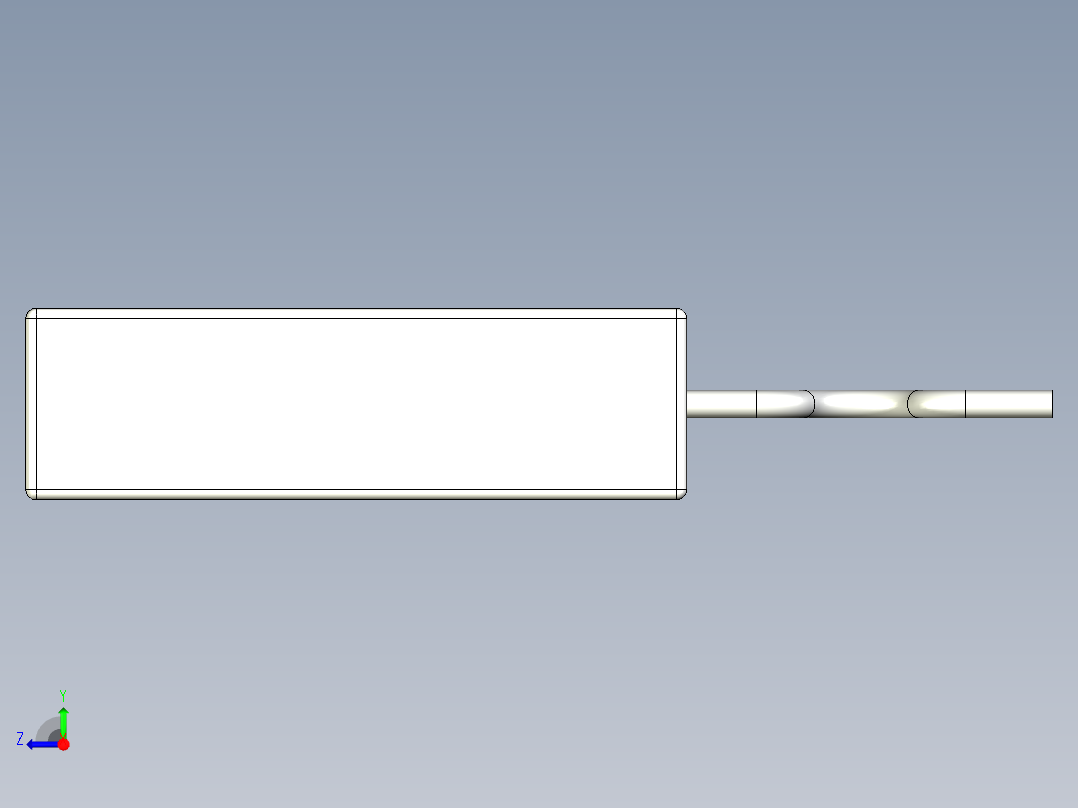 无源元件封装-BPR58CF右视图