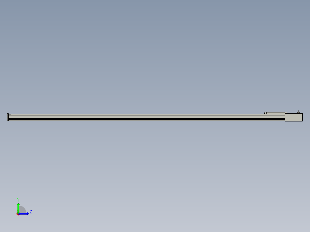 欧规系列-LB8-L75-S2800-BR-ZP75-C3左视图