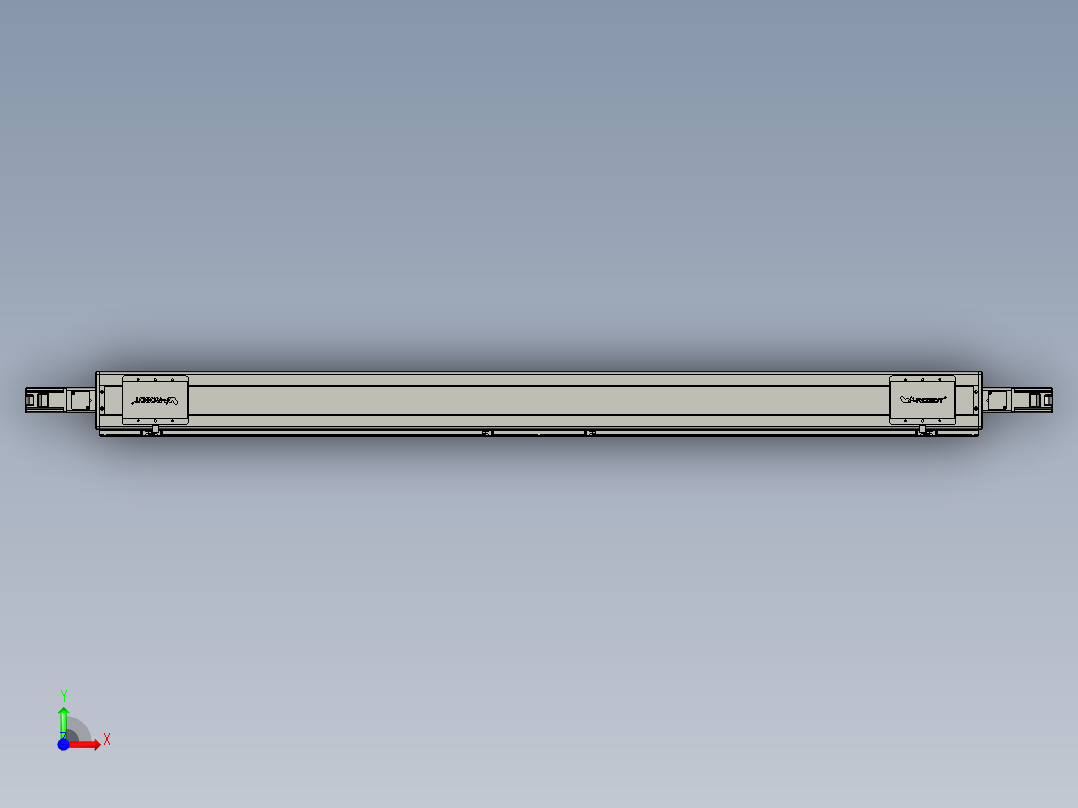 威洛博双电机滑台-VC14D2-S800-BC-P40-C6前视图