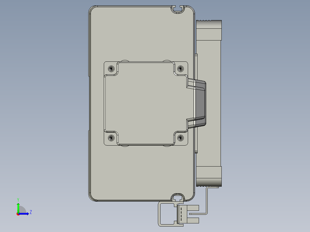 威洛博双电机滑台-VC14D2-S800-BC-P40-C6左视图