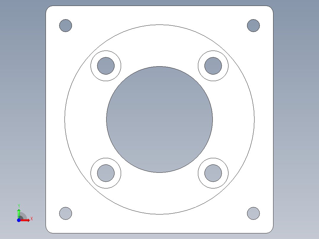 模组KK-60-F6 松下200W电机板.STEP前视图