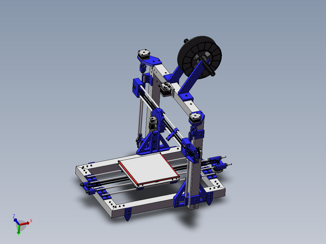 <span style='color: red'>3D</span><span style='color: red'>打印机</span>模型