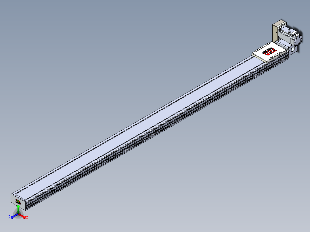 同步带全封闭直线模组TPA-HCB-110D-90-L1750-RU-Y-P40-N3