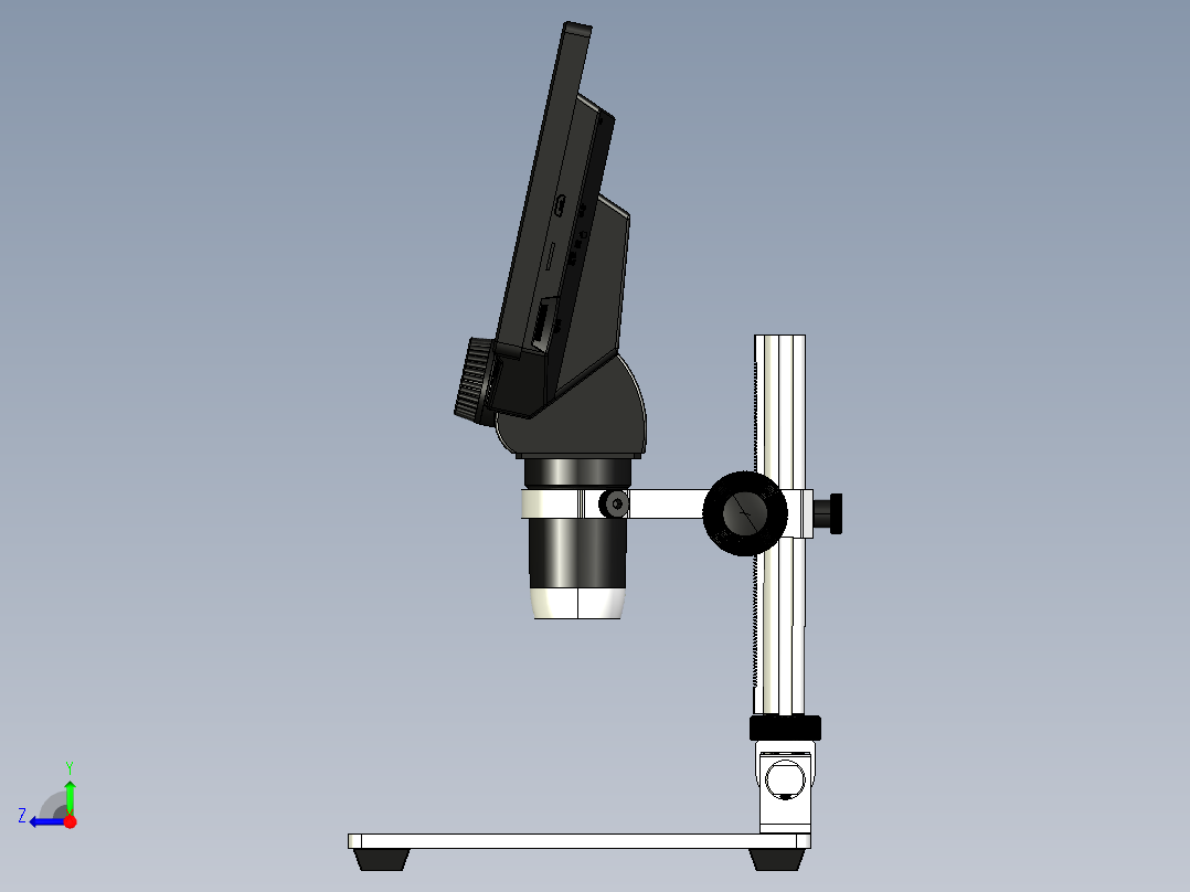 数码显微镜右视图