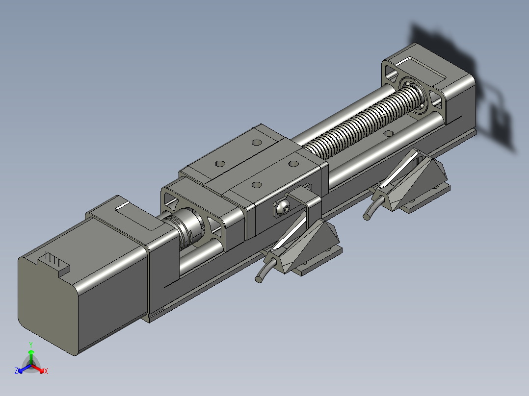模组FSK30J-E50-BC-B28正等轴测图