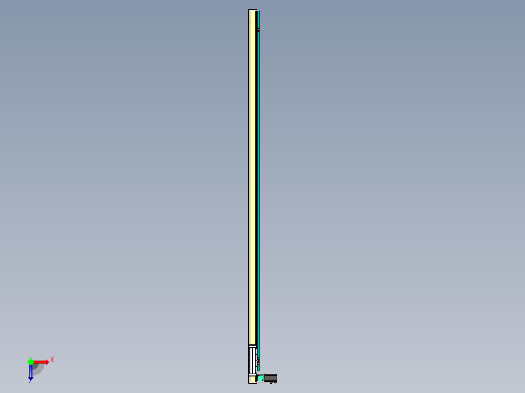 欧规系列-LB6-L130-C-S2500-BL-P40-D3俯视图