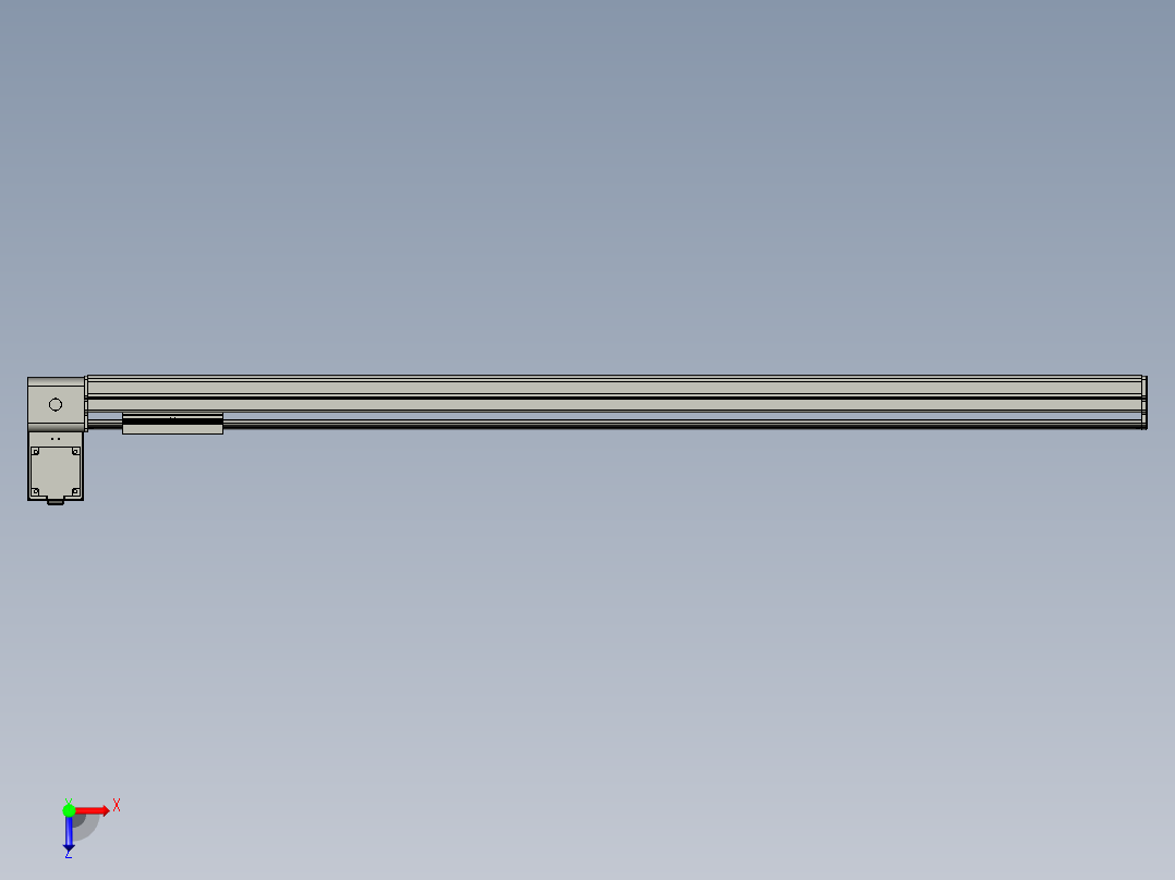 威洛博VBF17-S1400-BLU俯视图
