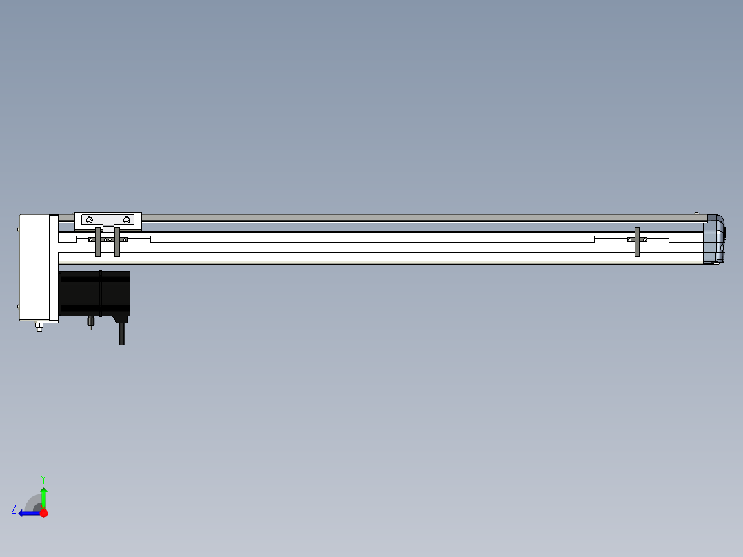 Toyo东佑达直线模组-ETH12-700-BM-200W右视图