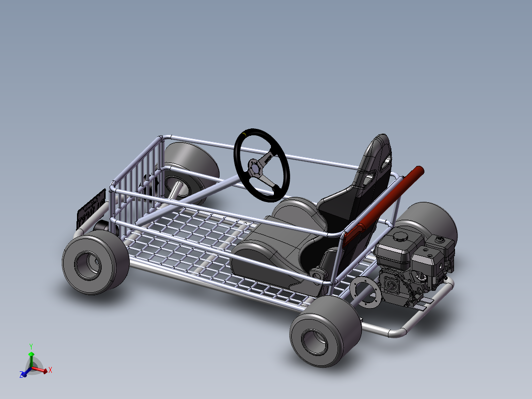 超市购物概念车