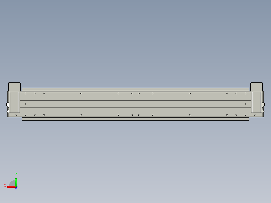 威洛博双电机滑台-VBF14S2-L50-S800-BD-P40-C6后视图