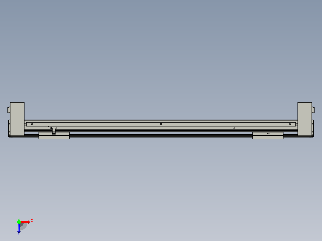威洛博双电机滑台-VBF14S2-L50-S800-BD-P40-C6俯视图