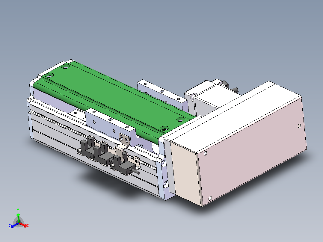 MTH丝杆半封闭模组MT75BS-BL-100W