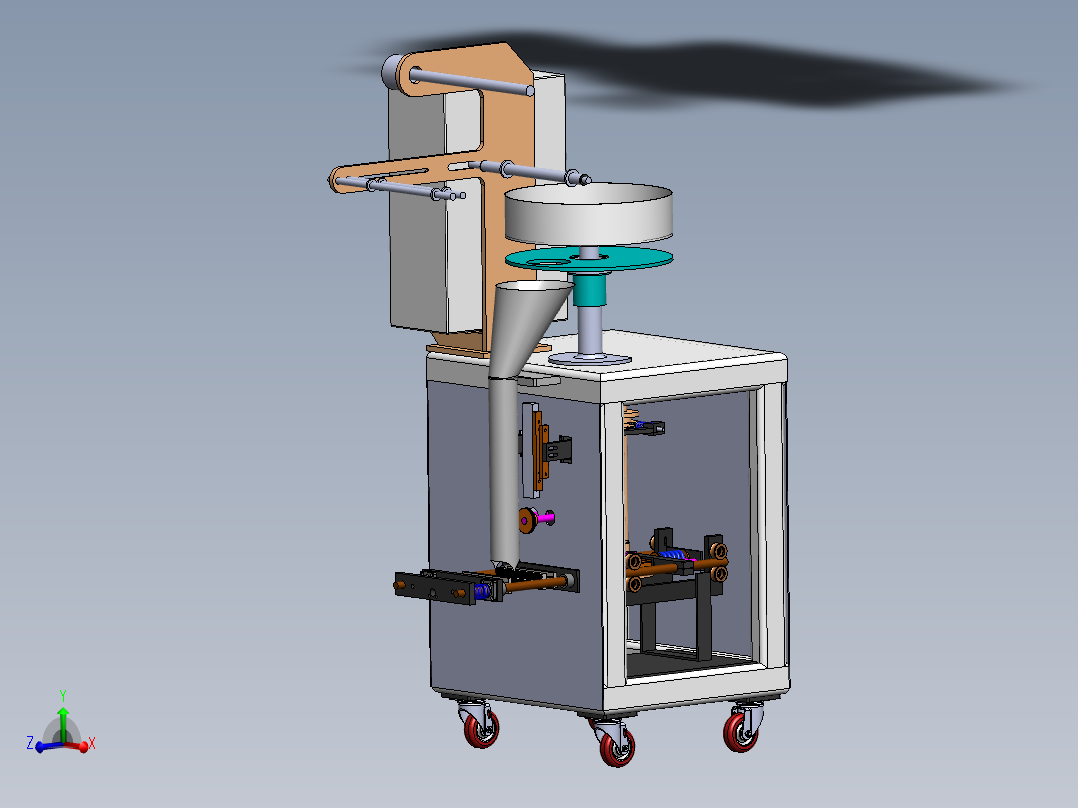 容积杯灌装封口机