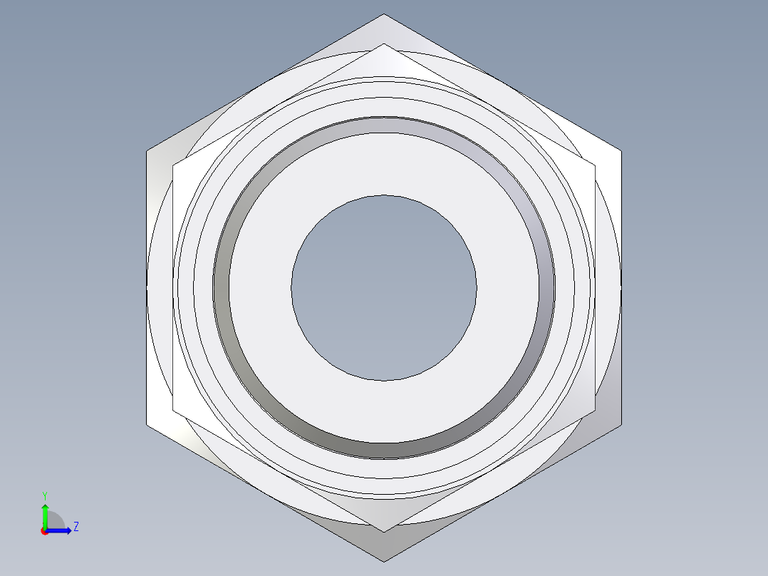 卡套式工业通用硬管接头EO_Swivel_connector_EGE25SMEDCF左视图