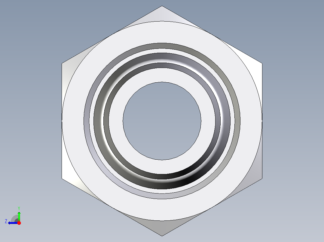 卡套式工业通用硬管接头EO_Swivel_connector_EGE25SMEDCF右视图