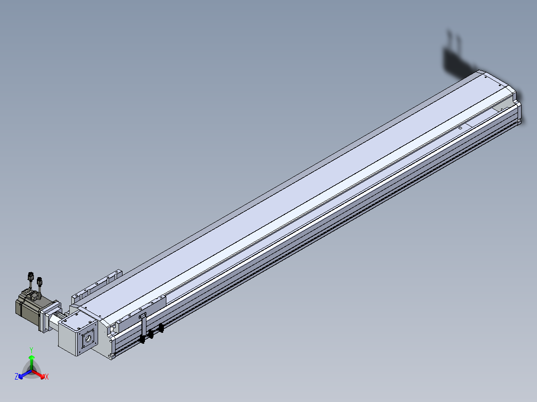东锦同步带传动-直线滑台模组DH210B-L150-S1450-BL-P750W-C3