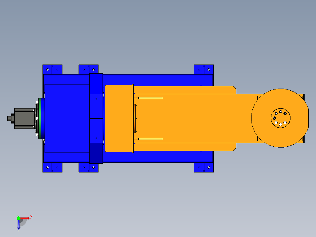 B1_L型变位工装俯视图