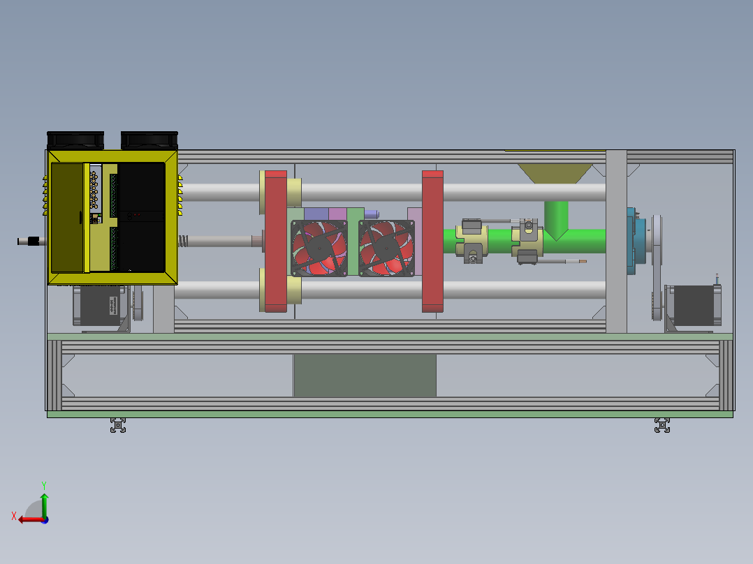 台式注塑机sw20可编辑后视图