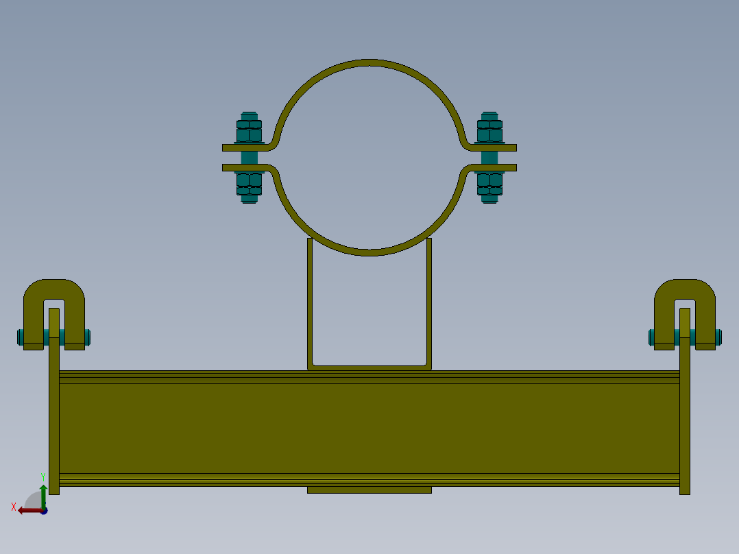 支架 (24)后视图