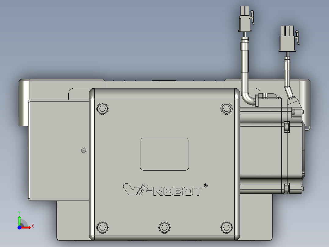 威洛博直线电机模组EB20-L224-S900-BR-ZP75-MS3-5K前视图