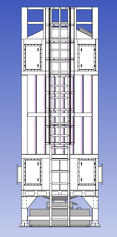 1万风量湿电除尘器图纸
