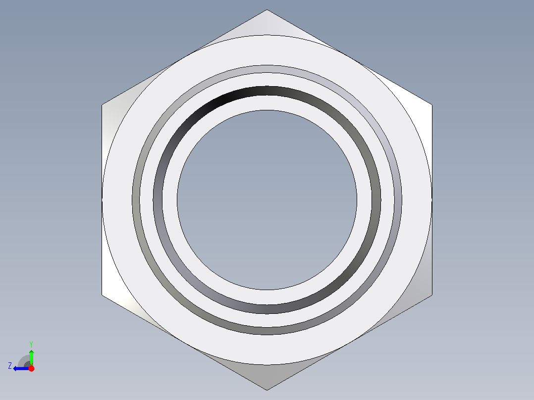 卡套式工业通用硬管接头EO_Bulkhead_union_SV35LOMDCF右视图