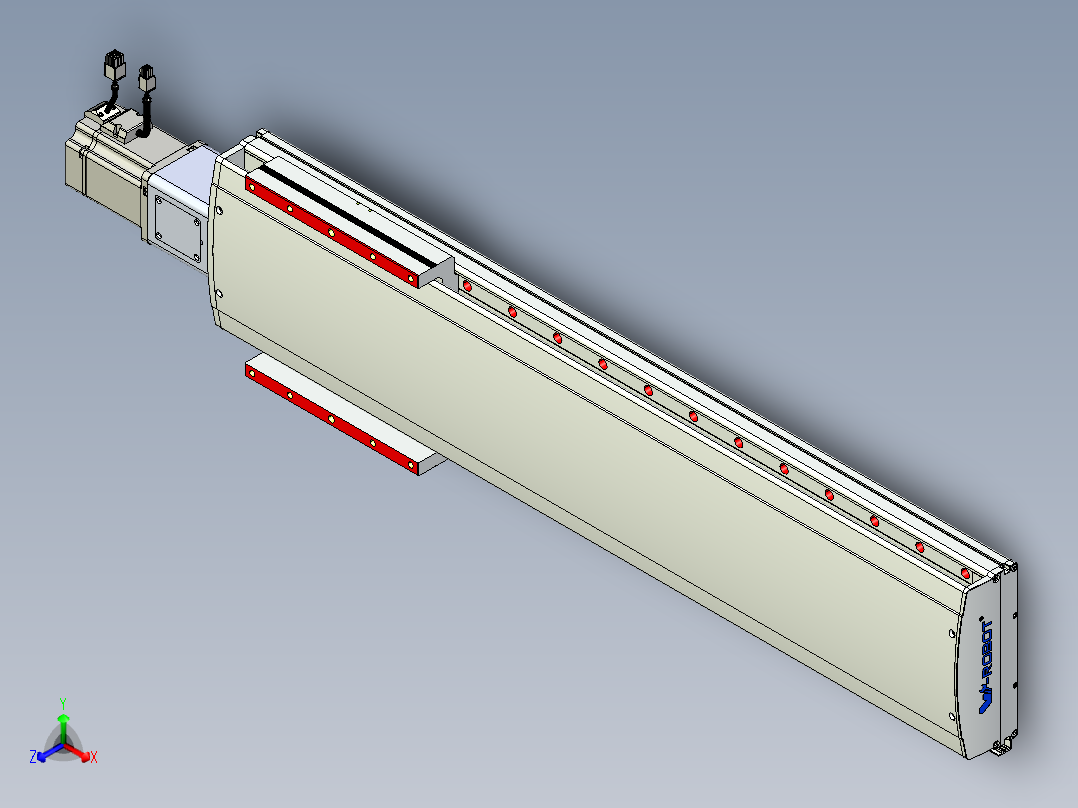威洛博QF系列模组QF20-Lxx-C-S660-BC-ZP75-C3正等轴测图