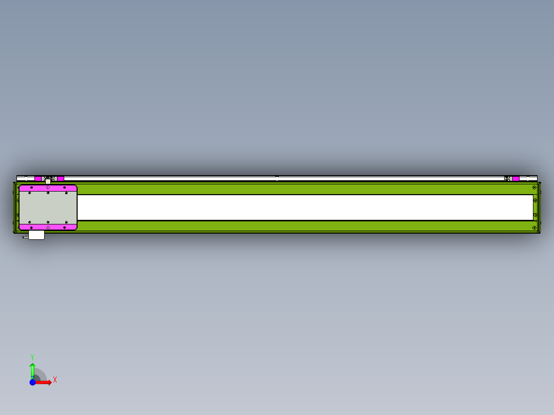 威洛博LC系列3d模型模组LC14S1Y-S1250前视图