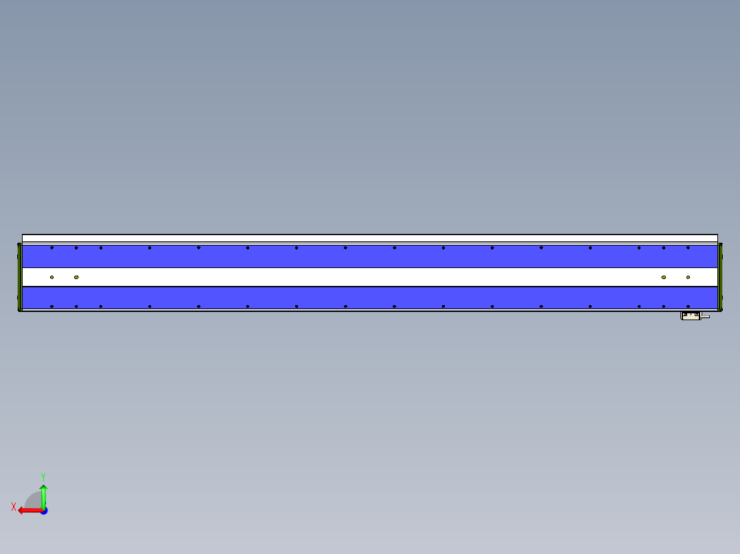 威洛博LC系列3d模型模组LC14S1Y-S1250后视图