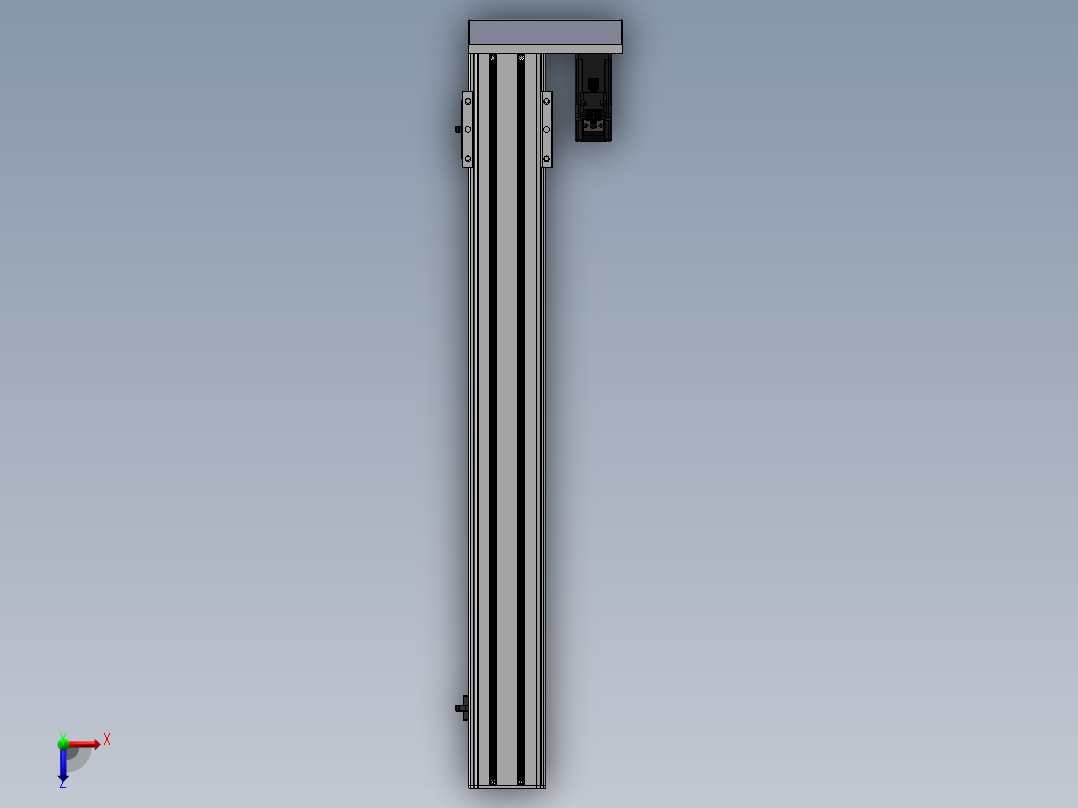 精密模组MY80S-T10-600L-P10B-BR-C4俯视图