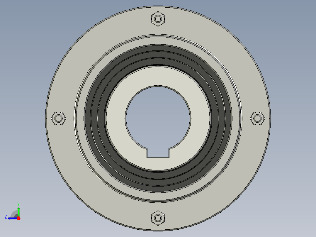 齿轮联轴器右视图