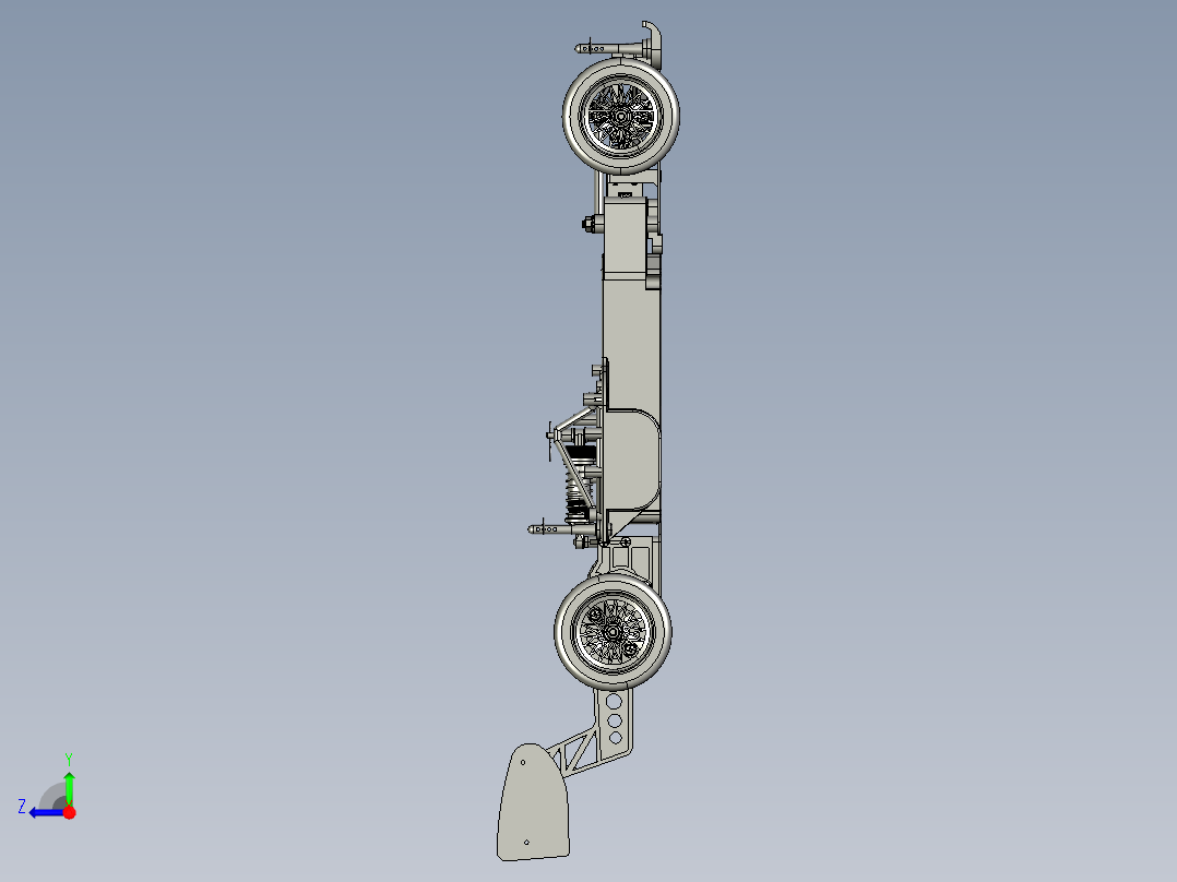 23号图--TAMYIA787B赛车底盘模型 STP.zip右视图