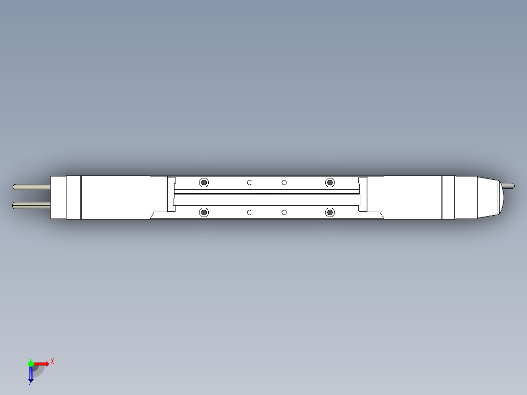 基恩士LS-7030_kc图纸模型俯视图