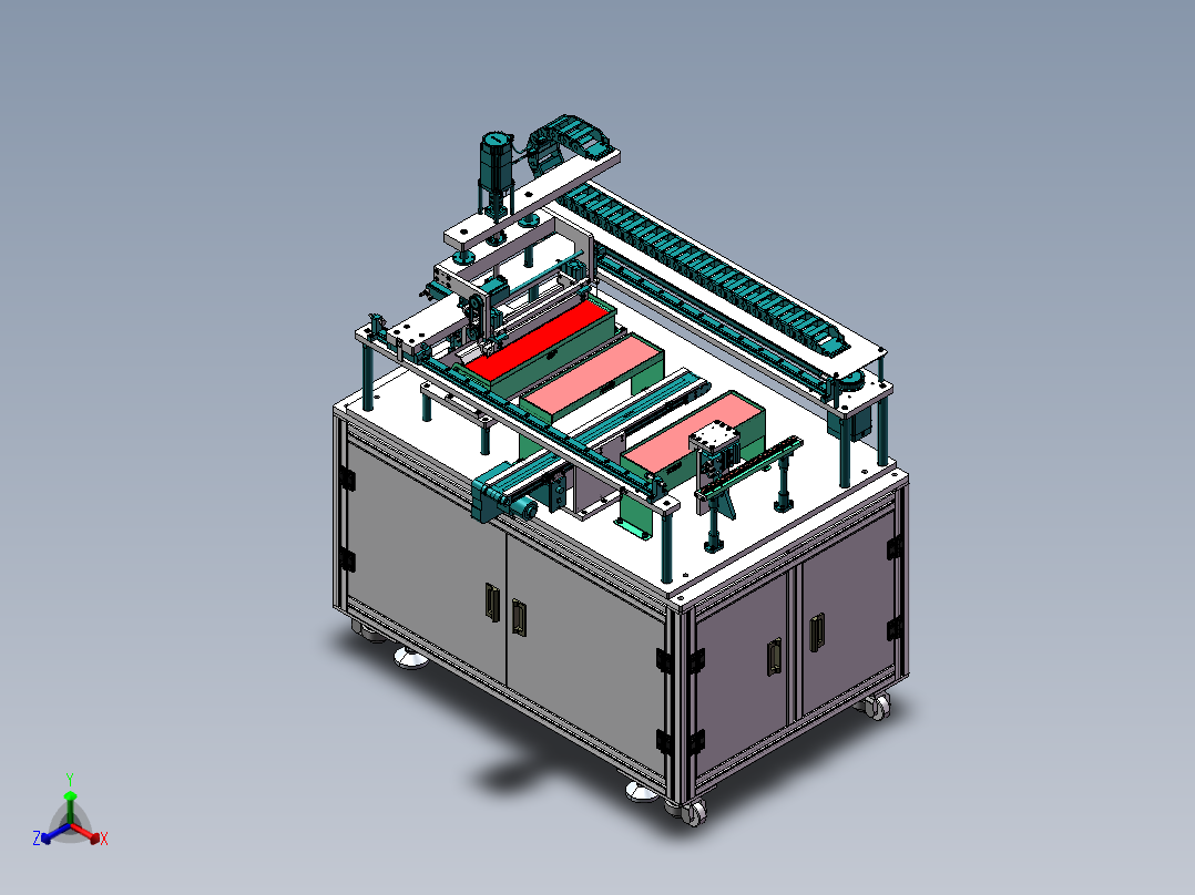 印刷设备sw20正等轴测图
